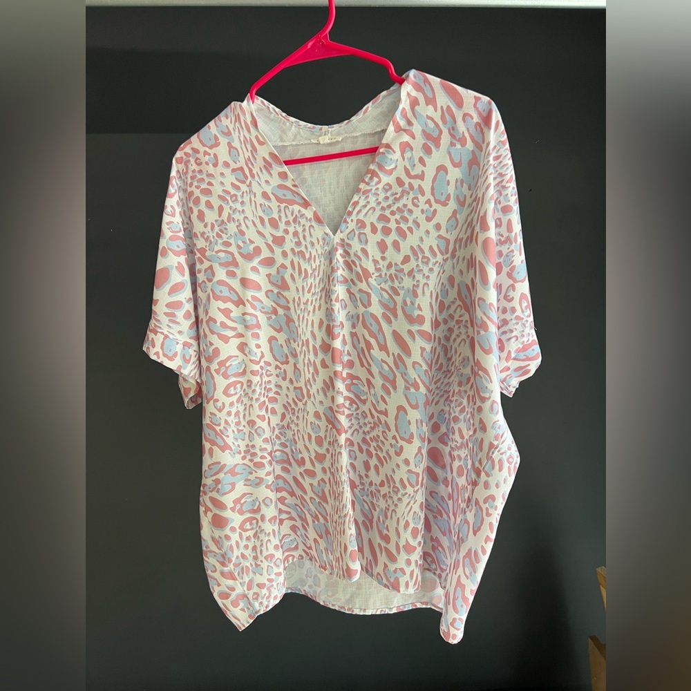 JODIFL Pastel Patterned Blouse